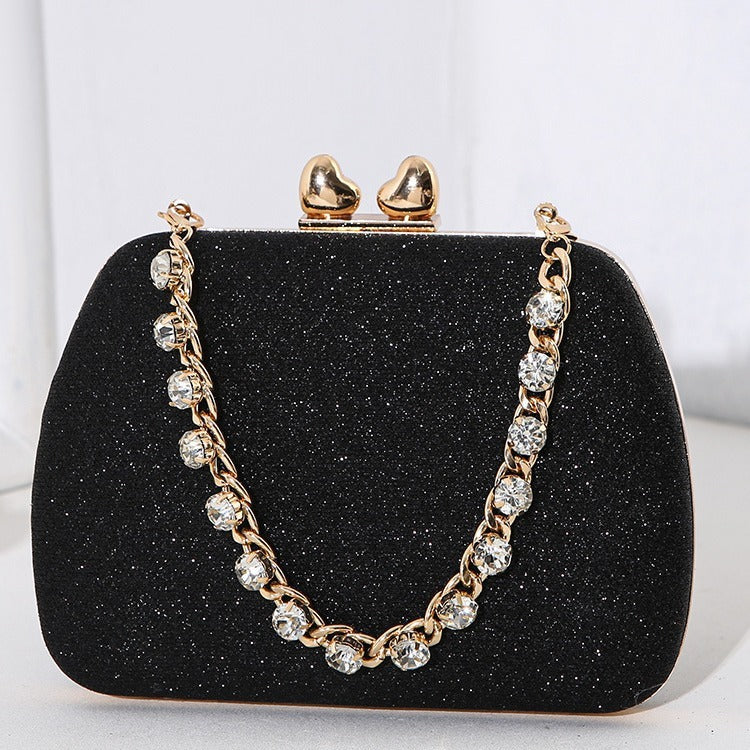 Sparkle Chain Square Bag
