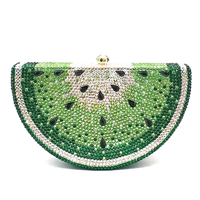 Glam Gold Rhinestone Clutch