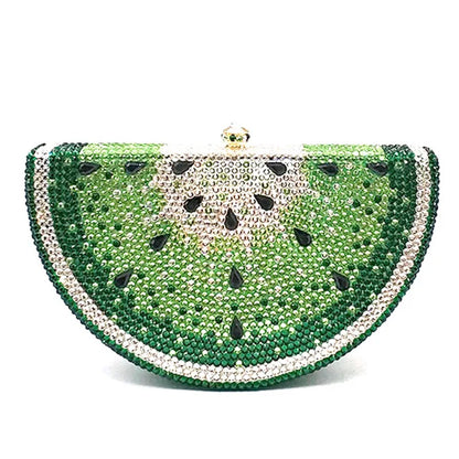 Glam Gold Rhinestone Clutch