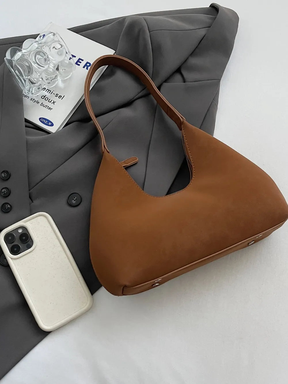 Zipped Shoulder Crossbody