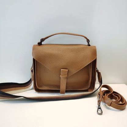 Retro Leather Messenger Bag