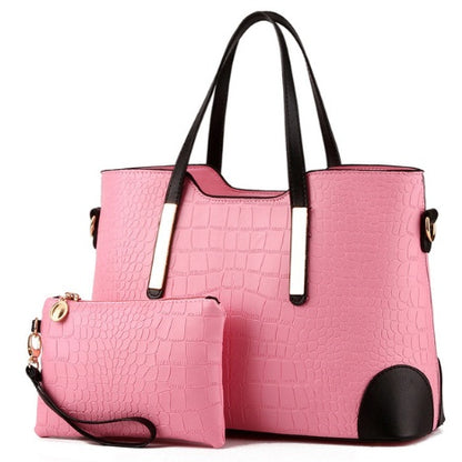 Color Match Mother Shoulder Bag