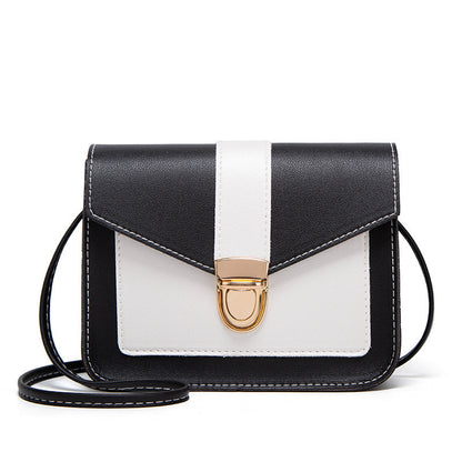 Contrast Square Shoulder Bag