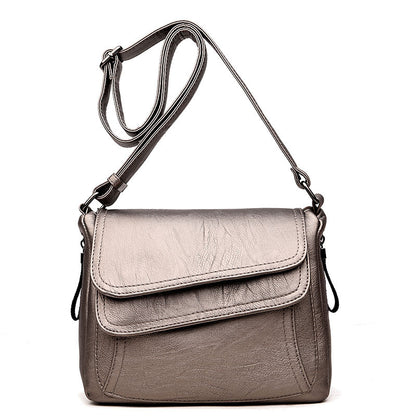 Classic Leather Messenger Bag