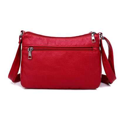Fashion Women Soft Leather Shoulder Bag