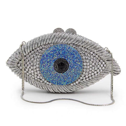 Eye Diamond Evening Clutch