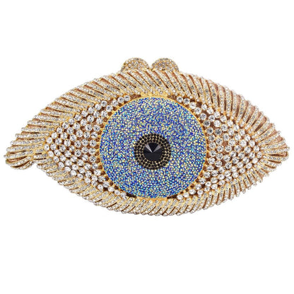 Eye Diamond Evening Clutch