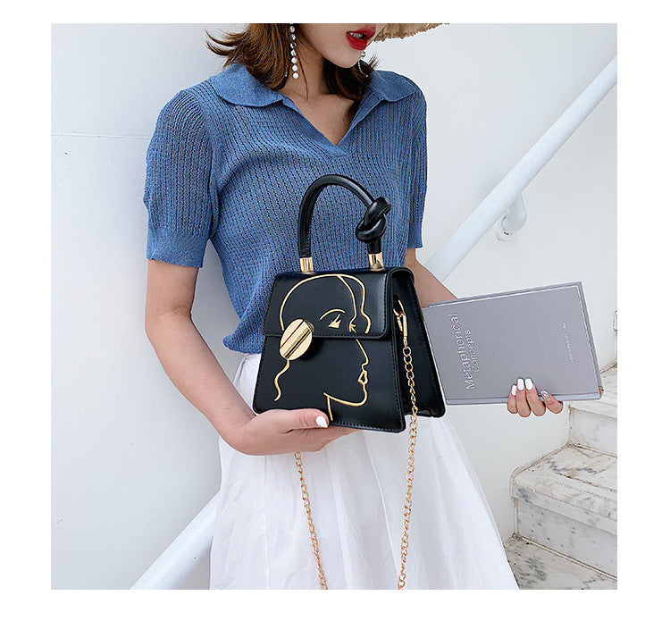 Western Chain Messenger Bag