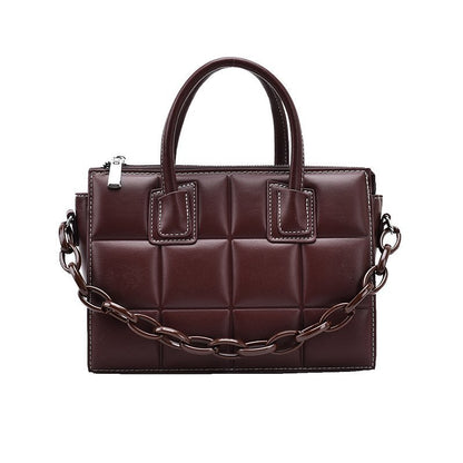 Box Style Straddle Handbag