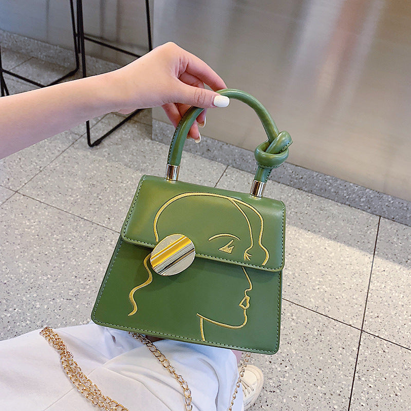 Western Chain Messenger Bag