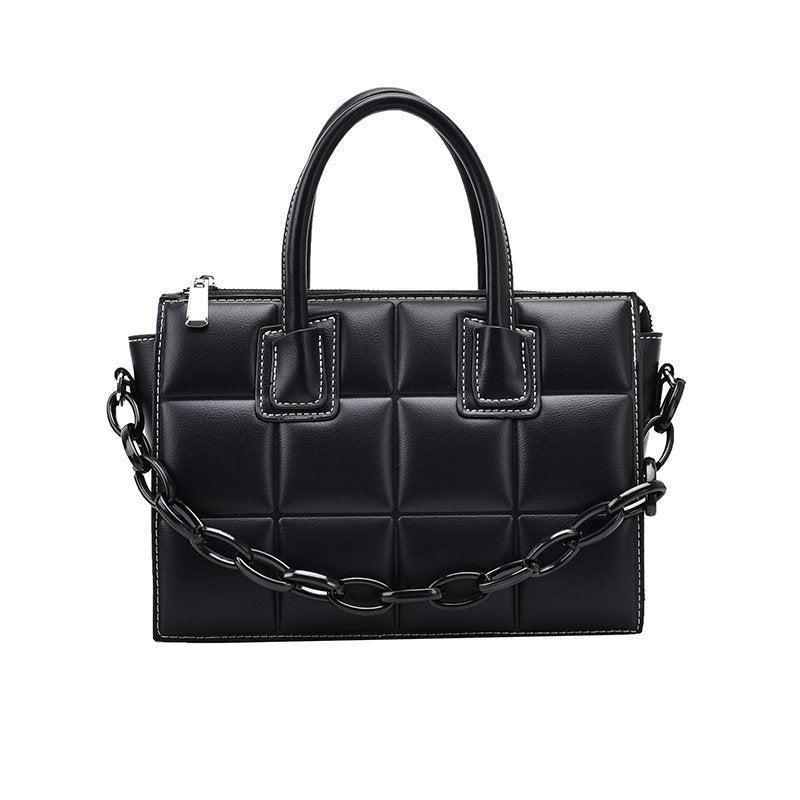 Box Style Straddle Handbag