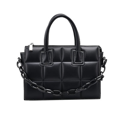 Box Style Straddle Handbag