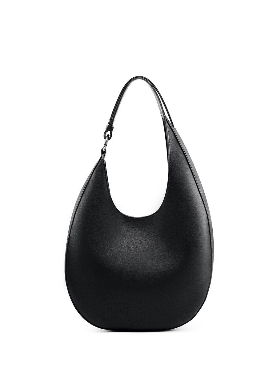 Crescent Leather Armpit Bag
