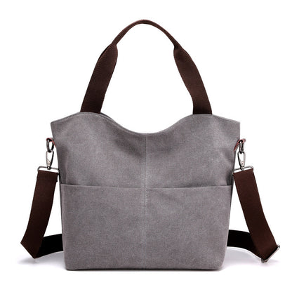 Casual Canvas Shoulder Bag