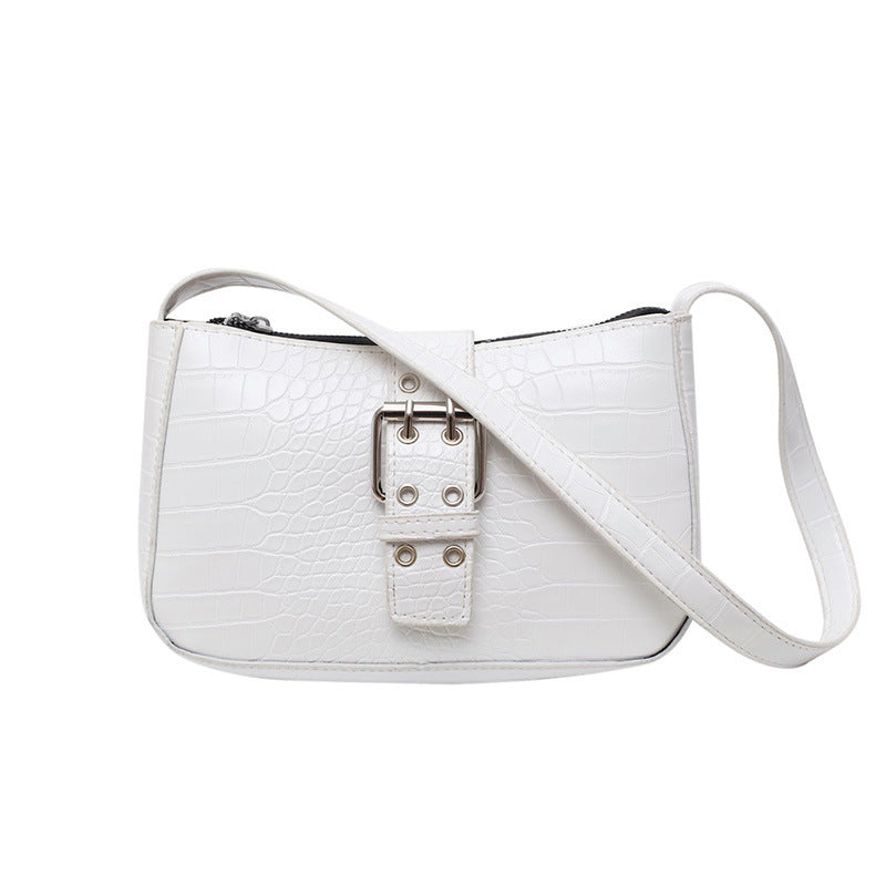 Textured Pattern Shoulder Bag