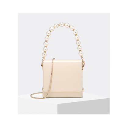 Pearl chain bag messenger bag
