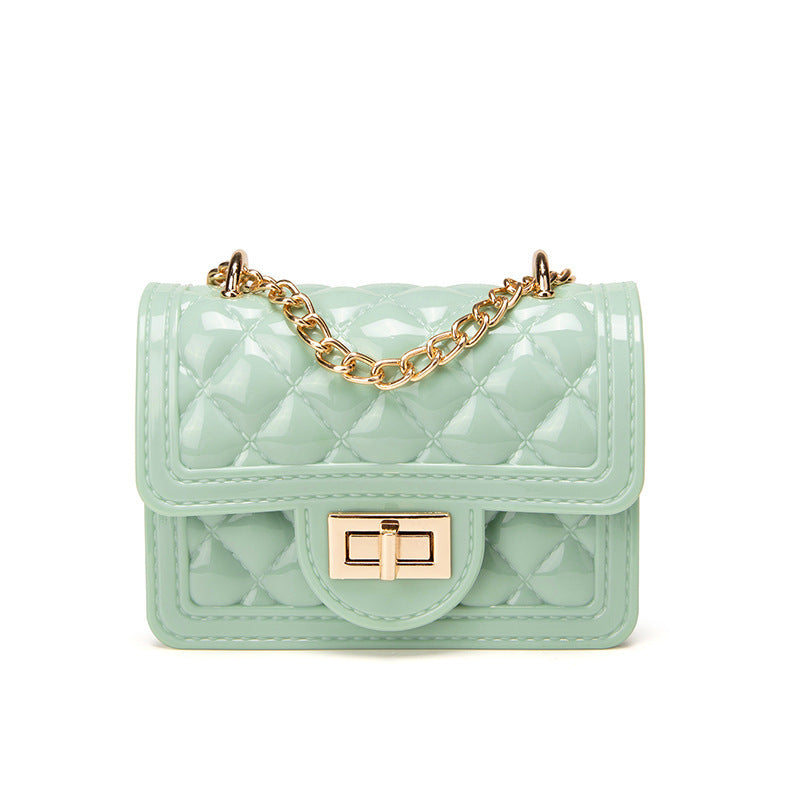 Mini Pearl Diamond Chain Bag