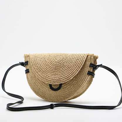 Woven Straw Messenger