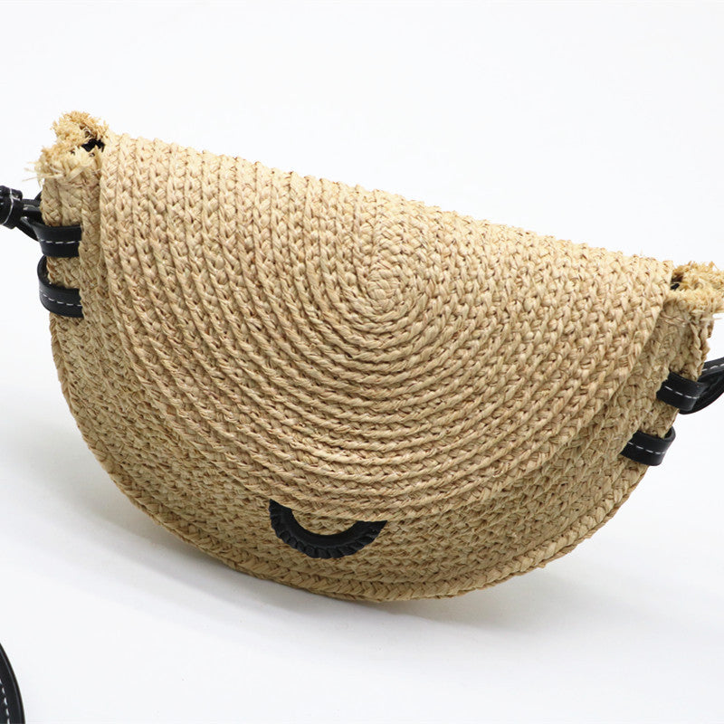 Woven Straw Messenger