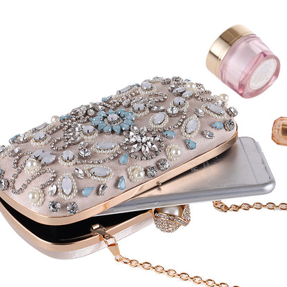 Glam Diamond Evening Clutch