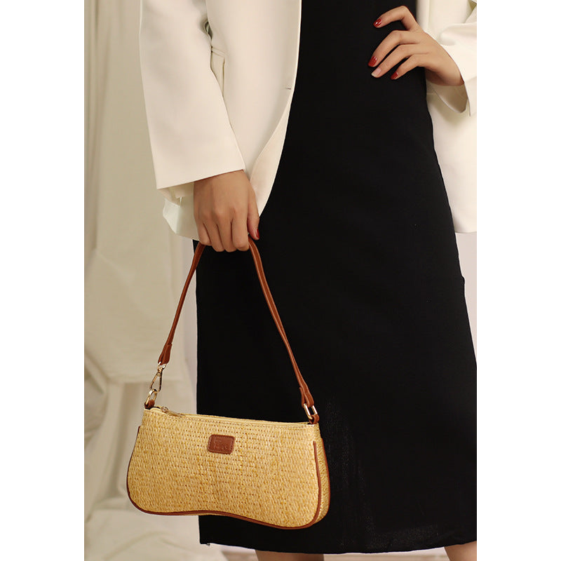 Braided Design Saddle Bag