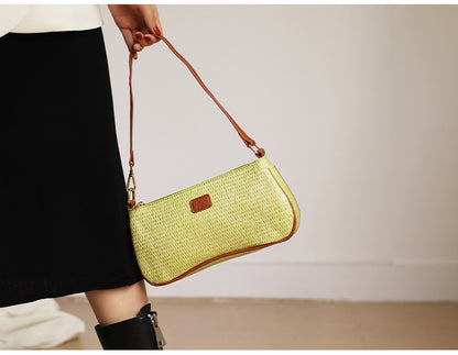 Braided Design Saddle Bag