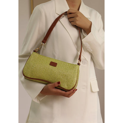 Braided Design Saddle Bag