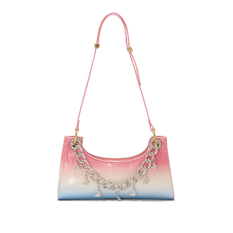 French Rainbow Shoulder Bag