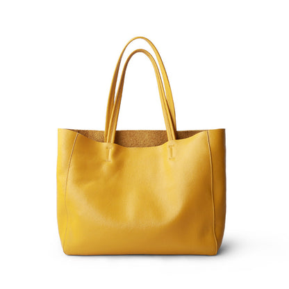 Rugged Cowhide Everyday Tote