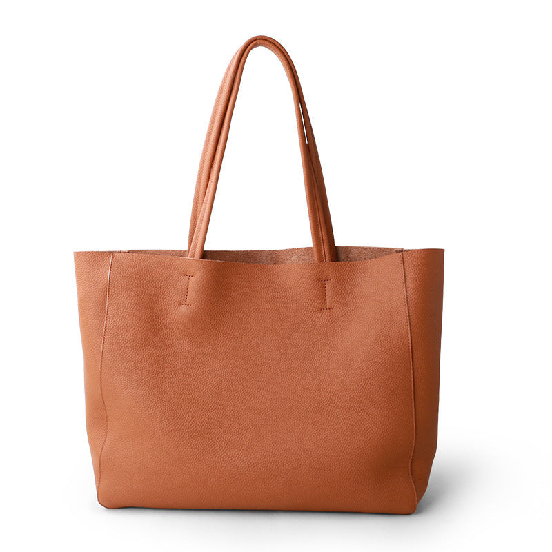Rugged Cowhide Everyday Tote