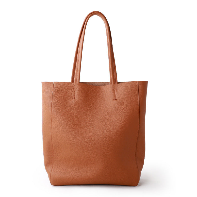 Rugged Cowhide Everyday Tote