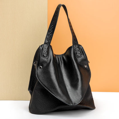 Smiley Soft Leather Handbag