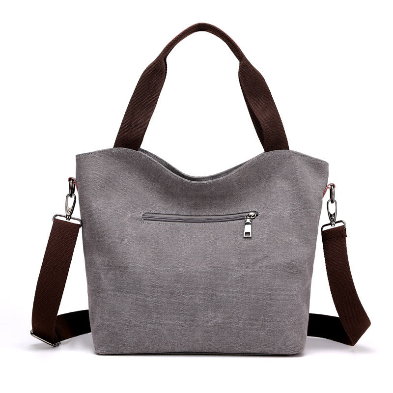 Casual Canvas Shoulder Bag