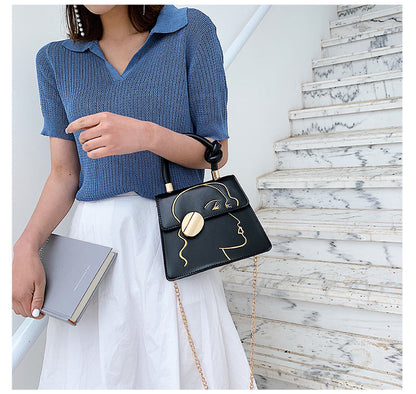 Western Chain Messenger Bag