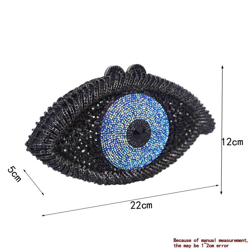 Eye Diamond Evening Clutch