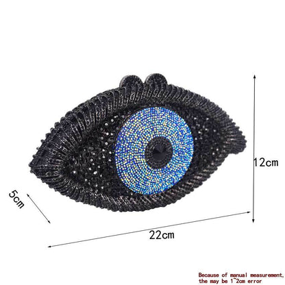 Eye Diamond Evening Clutch