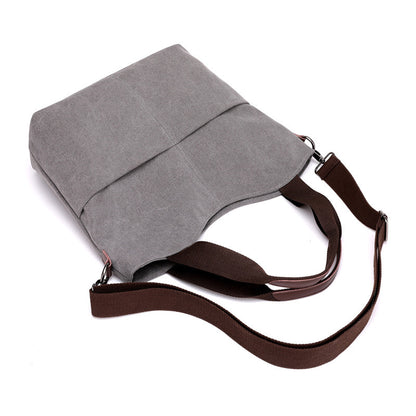 Casual Canvas Shoulder Bag