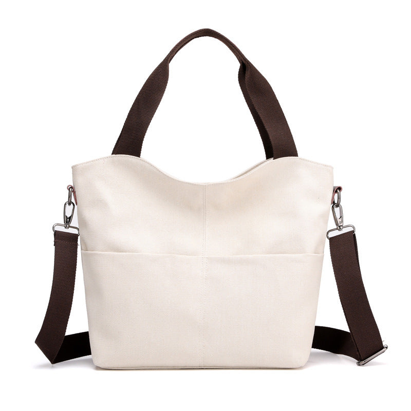 Casual Canvas Shoulder Bag