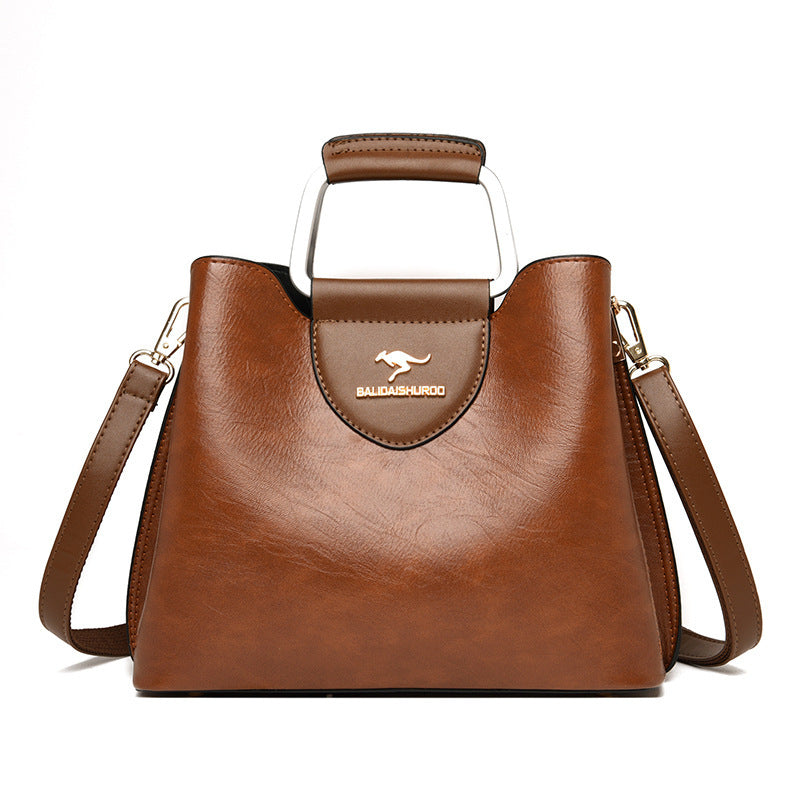 Kangaroo Leather Shoulder Bag