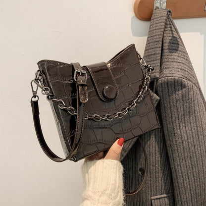 Casual PU Dumpling Bag