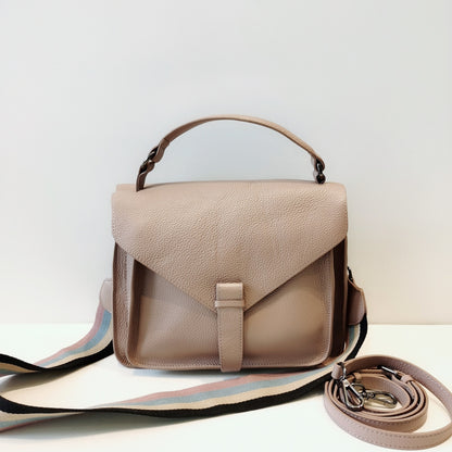 Retro Leather Messenger Bag