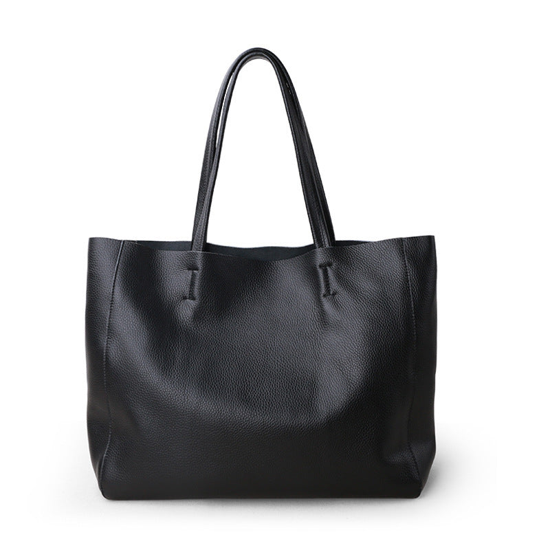 Rugged Cowhide Everyday Tote