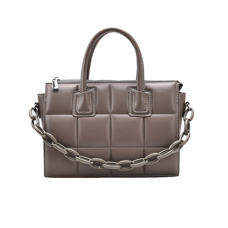 Box Style Straddle Handbag