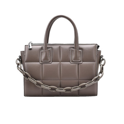 Box Style Straddle Handbag