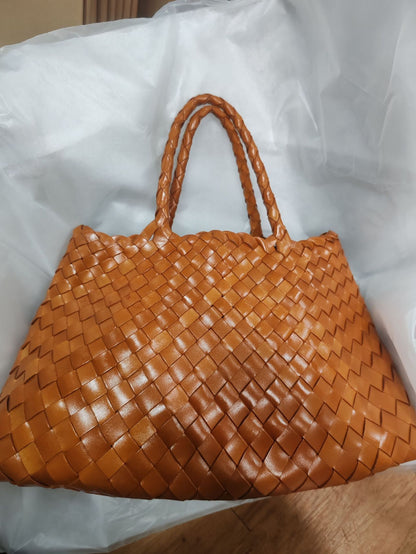 Handmade Woven Maternity Tote