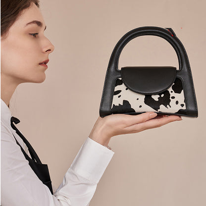 Textured French Chain Bag