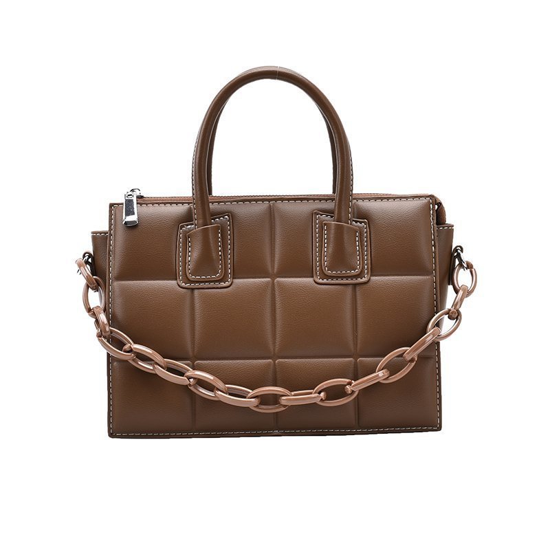 Box Style Straddle Handbag