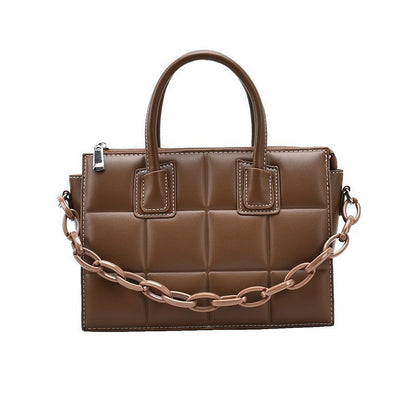 Box Style Straddle Handbag