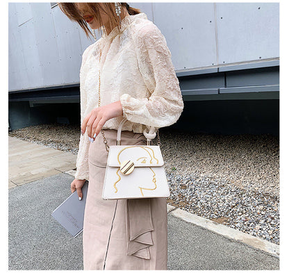 Western Chain Messenger Bag