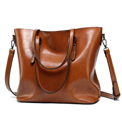 Euro Winter Shoulder Tote